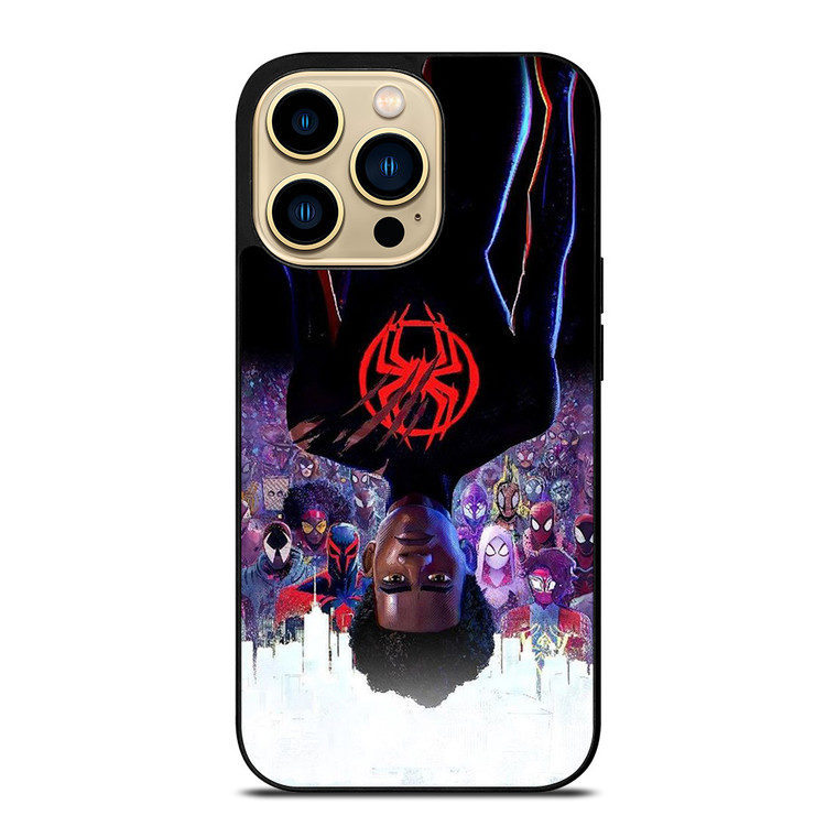 MILES MORALES SPIDERMAN ACROSS SPIDER-VERSE iPhone 14 Pro Max Case Cover