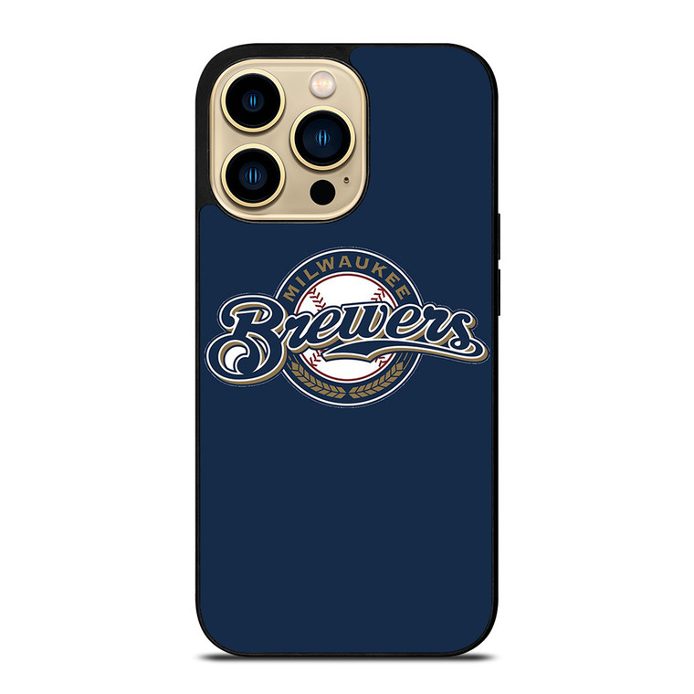MILWAUKEE BREWERS BASEBALL TEAM LOGO iPhone 14 Pro Max Case Cover