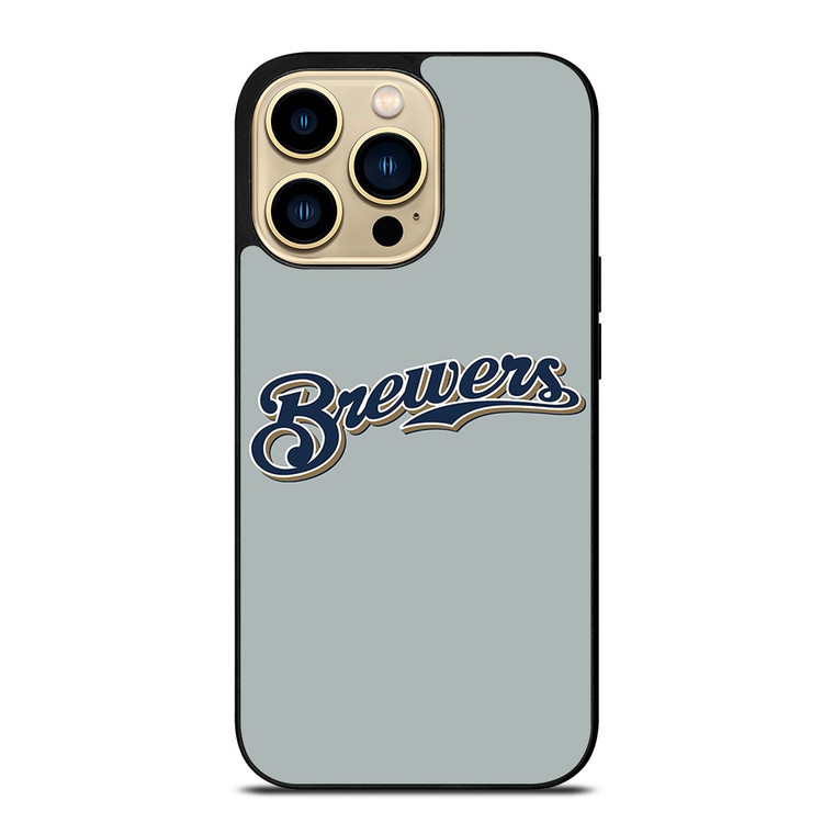 MILWAUKEE BREWERS LOGO BASEBALL TEAM iPhone 14 Pro Max Case Cover