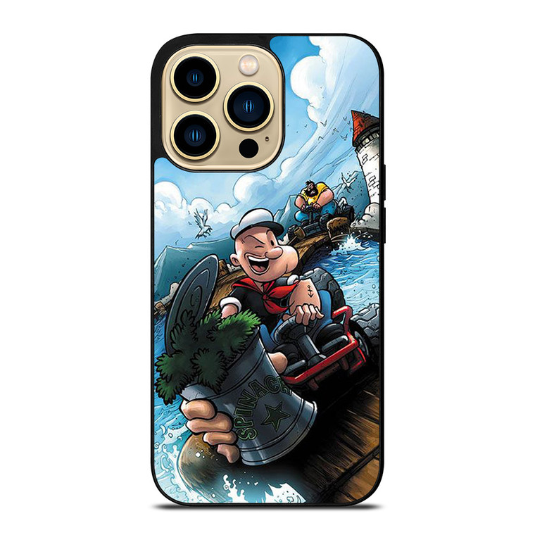 POPEYE THE SAILORMAN CARTOON iPhone 14 Pro Max Case Cover