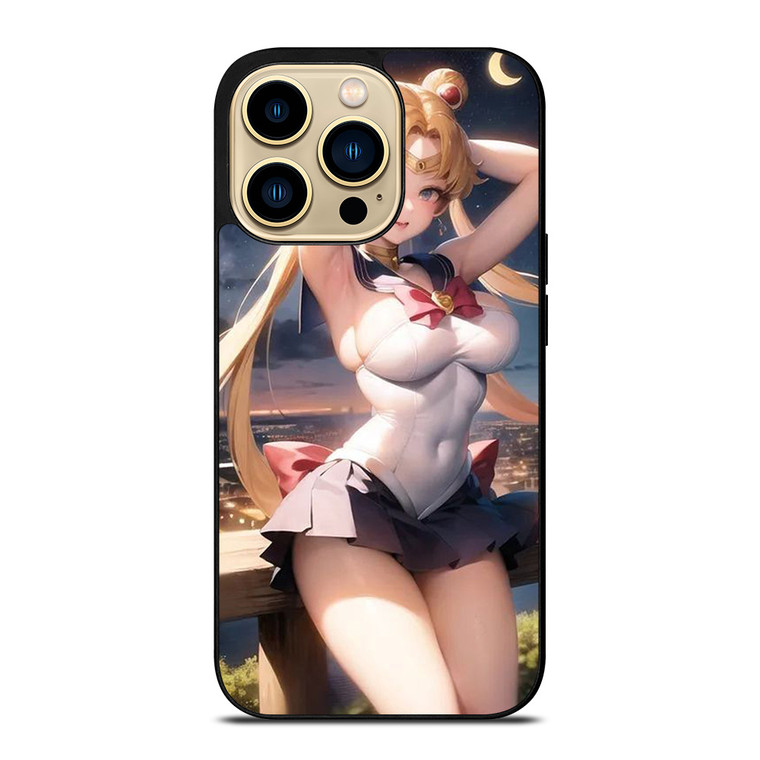 SAILOR MOON SEXY ECCHI iPhone 14 Pro Max Case Cover