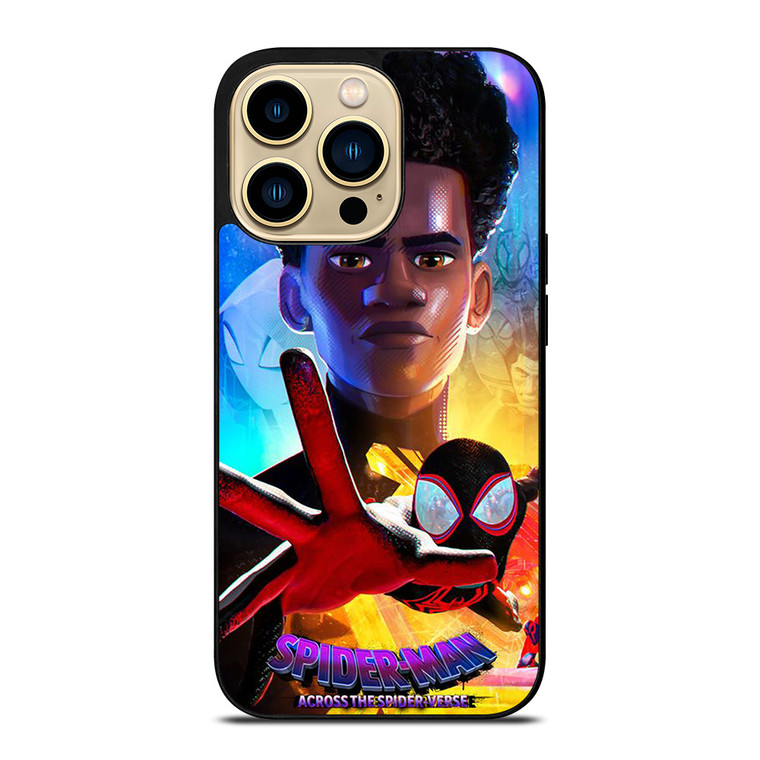SPIDERMAN MILES MORALES ACROSS SPIDER-VERSE iPhone 14 Pro Max Case Cover