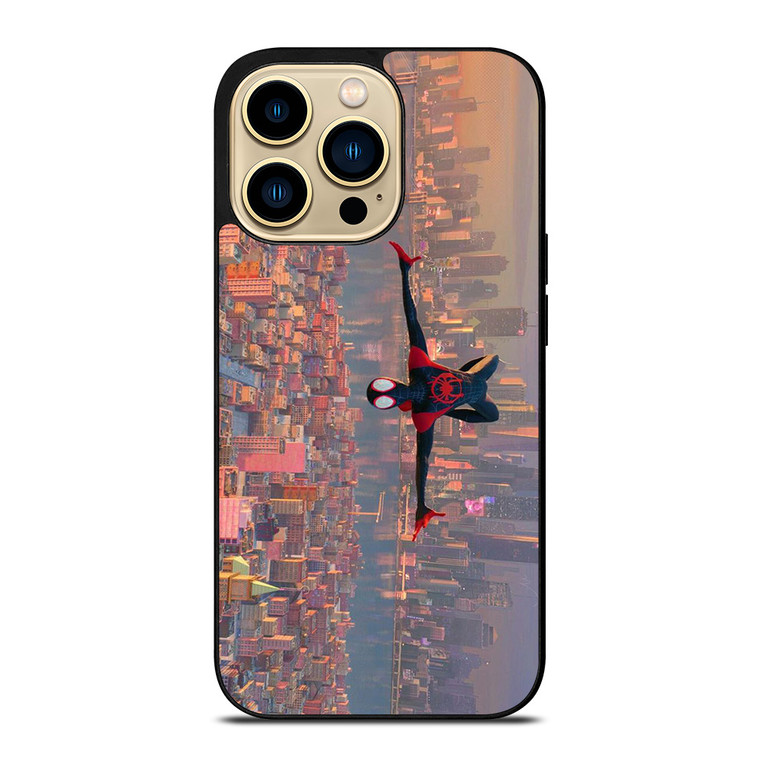SPIDERMAN MILES MORALES SPIDER VERSE iPhone 14 Pro Max Case Cover