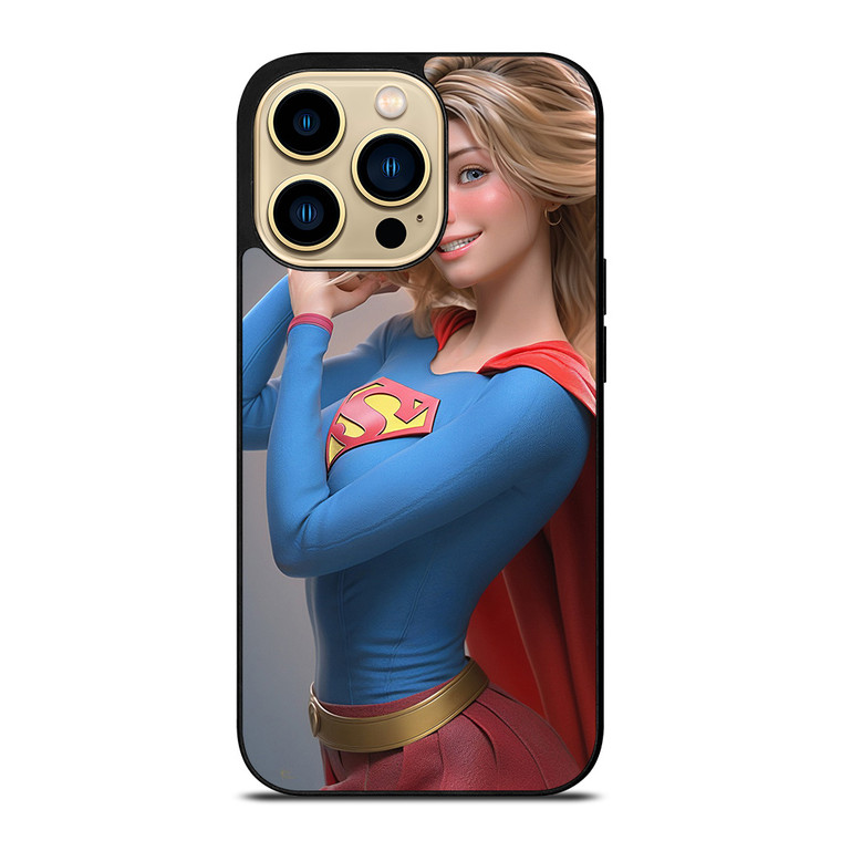 SUPERGIRL BEAUTIFUL DC SUPERHERO iPhone 14 Pro Max Case Cover