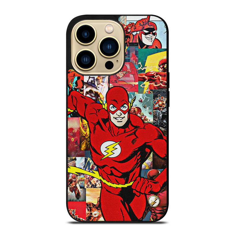 THE FLASCH CLASSIC DC COMICS RETRO iPhone 14 Pro Max Case Cover