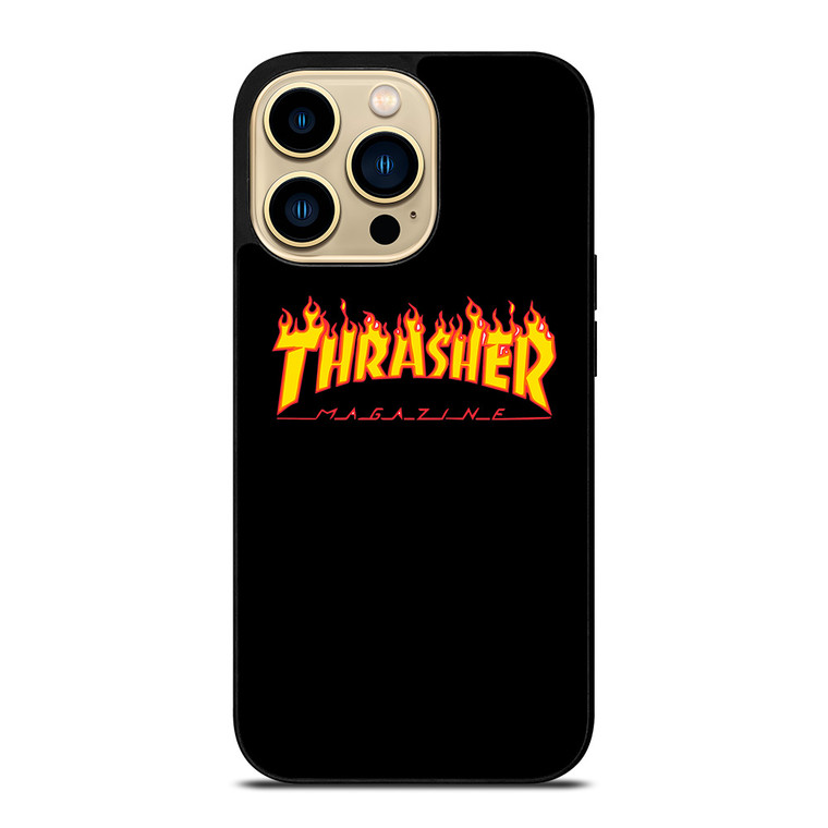 THRASHER LOGO SKATEBOARD MAGAZINE iPhone 14 Pro Max Case Cover