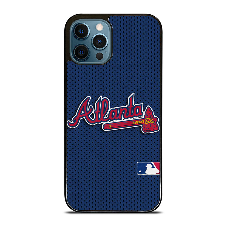 ATLANTA BRAVES JERSEY LOGO iPhone 12 Pro Max Case Cover