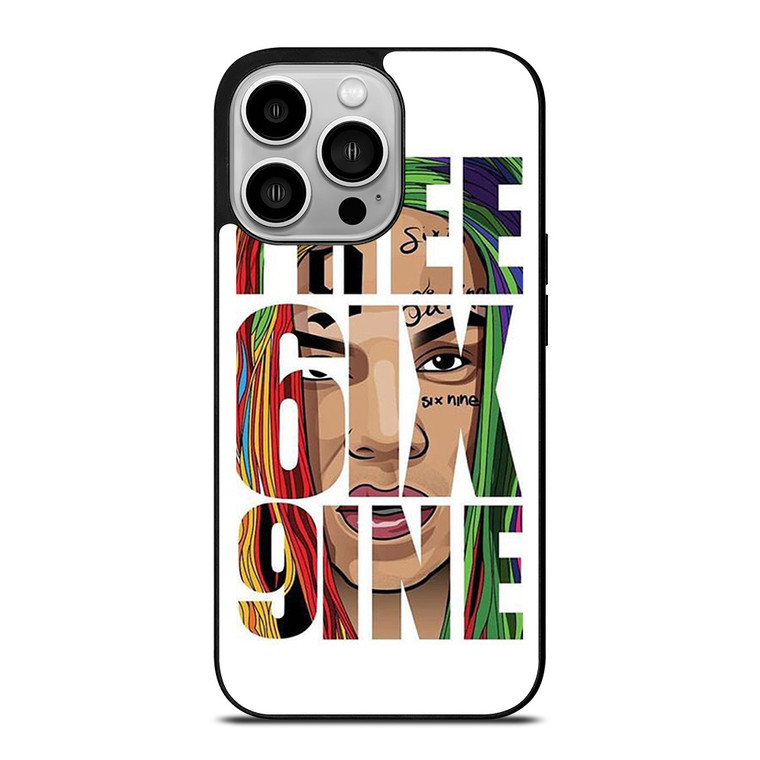 FREE 6IX9INE 69 SIXNINE CARTOON RAPPER iPhone 14 Pro Case Cover
