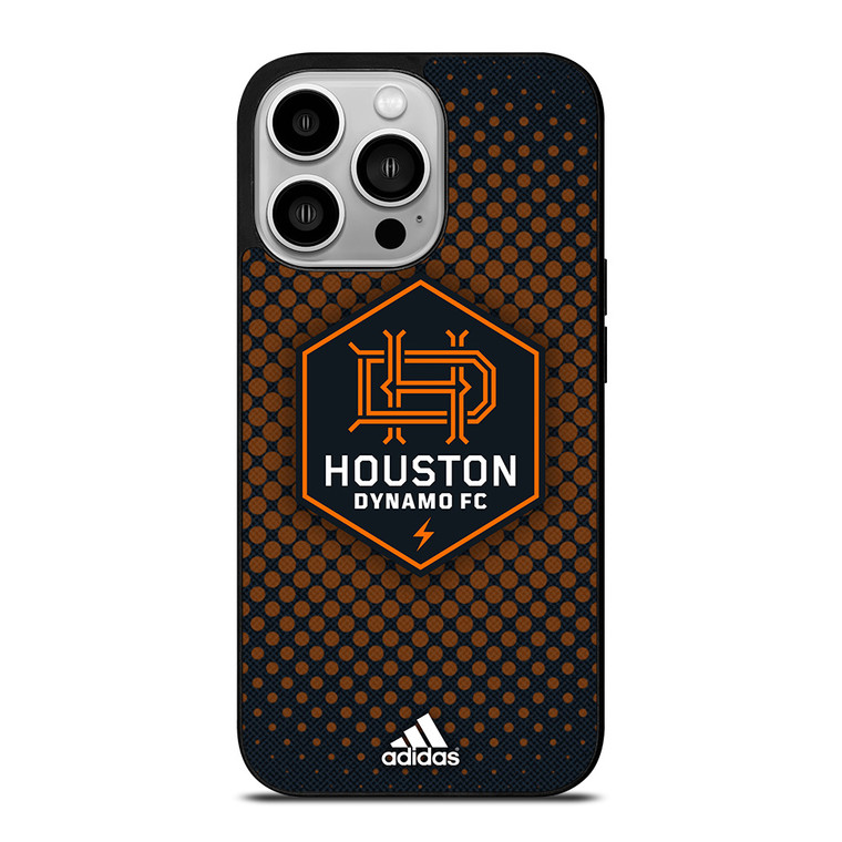 HOUSTON DYNAMO FC SOCCER MLS ADIDAS iPhone 14 Pro Case Cover