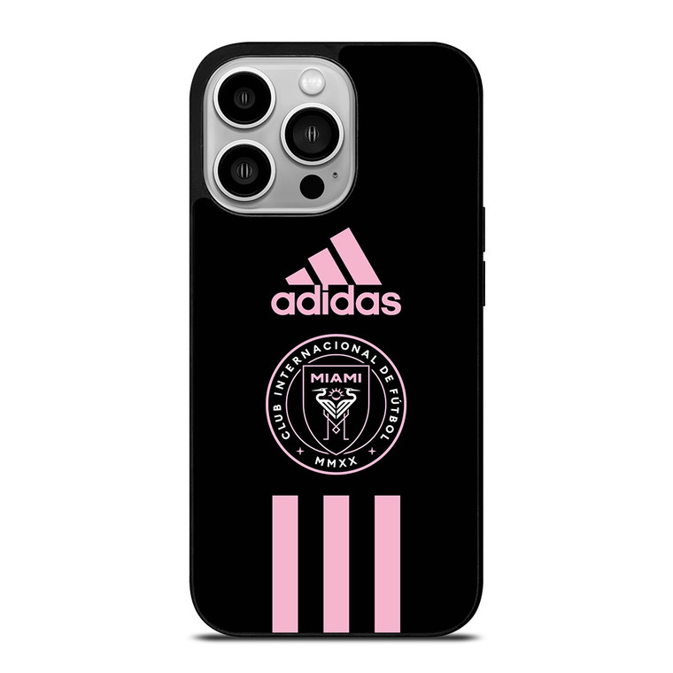 INTER MIAMI FC ADIDAS STRIPES iPhone 14 Pro Case Cover