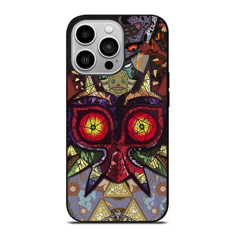 MAJORA MASK LEGEND OF ZELDA GAMES MOZAIK iPhone 14 Pro Case Cover