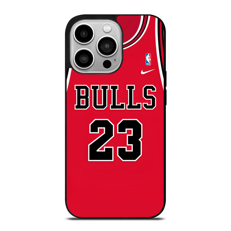MICHAEL JORDAN CHICAGO BULLS 23 JERSEY iPhone 14 Pro Case Cover