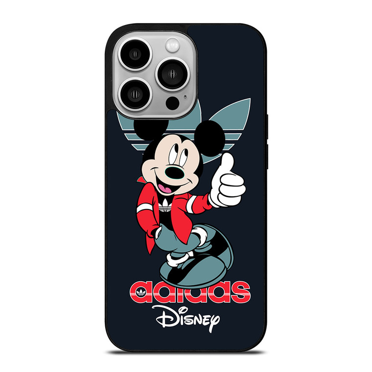 MICKEY MOUSE ADIDAS LOGO iPhone 14 Pro Case Cover