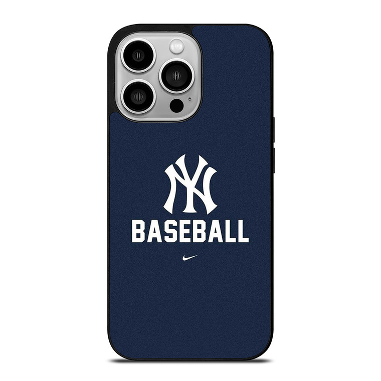 NEW YORK YANKEES NY NIKE LOGO BASEBALL TEAM iPhone 14 Pro Case Cover