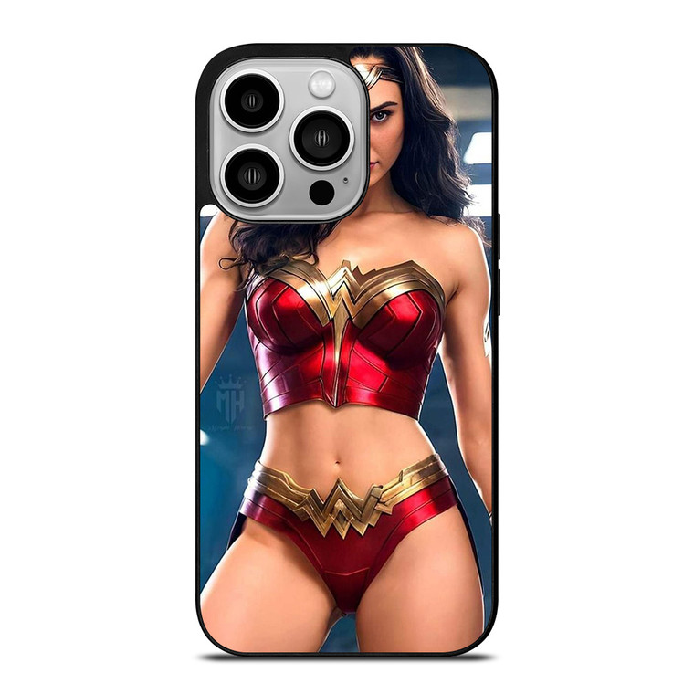 SEXY WONDER WOMAN GAL GADOT iPhone 14 Pro Case Cover