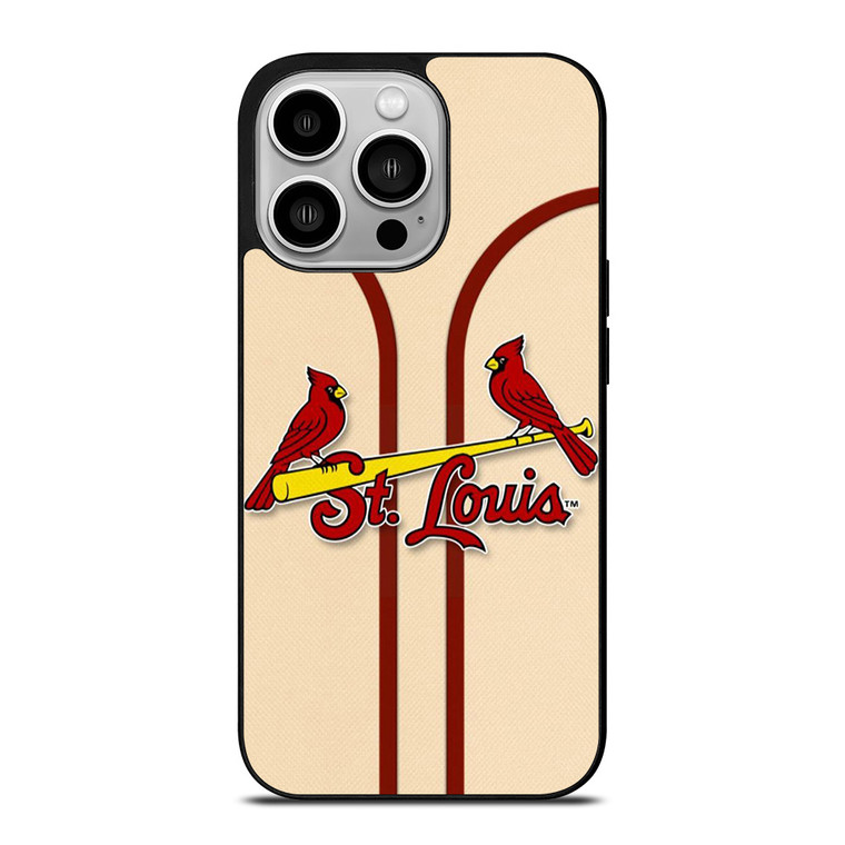 ST LOUIS CARDINALS LOGO BASEBALL TEAM JERSEY iPhone 14 Pro Case Cover