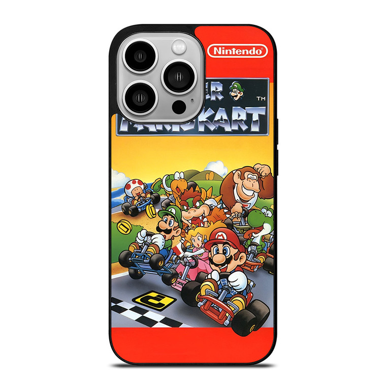 SUPER MARIO KART BROSS GAMES NINTENDO POSTER iPhone 14 Pro Case Cover