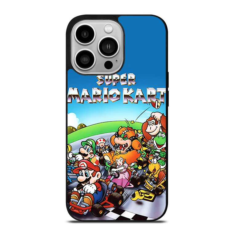 SUPER MARIO KART BROSS NINTENDO GAMES POSTER iPhone 14 Pro Case Cover