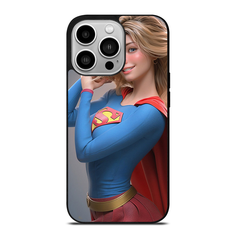 SUPERGIRL BEAUTIFUL DC SUPERHERO iPhone 14 Pro Case Cover