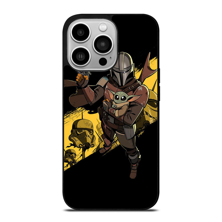 THE MANDALORIAN BABY YODA STAR WARS iPhone 14 Pro Case Cover