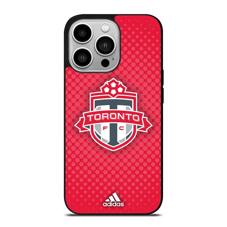 TORONTO FC SOCCER MLS ADIDAS iPhone 14 Pro Case Cover