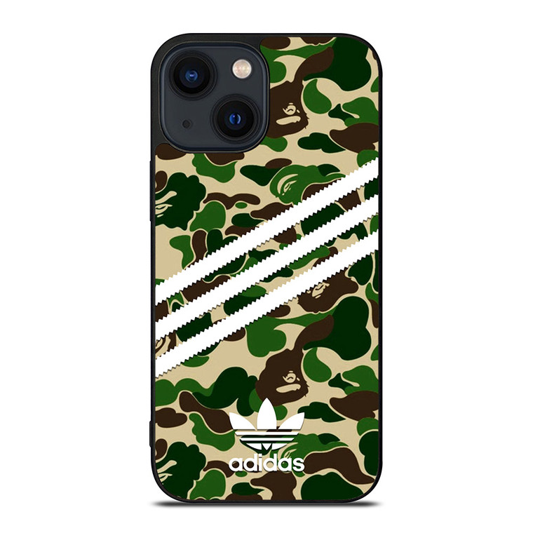 ADIDAS ORIGINALS STRIPES CAMO iPhone 14 Plus Case Cover