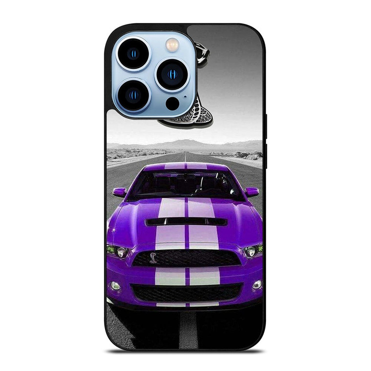 FORD MUSTANG SHELBY PURPLE iPhone 13 Pro Max Case Cover
