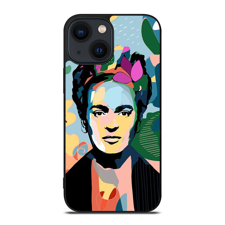 FRIDA KAHLO COLORFUL ART iPhone 14 Plus Case Cover
