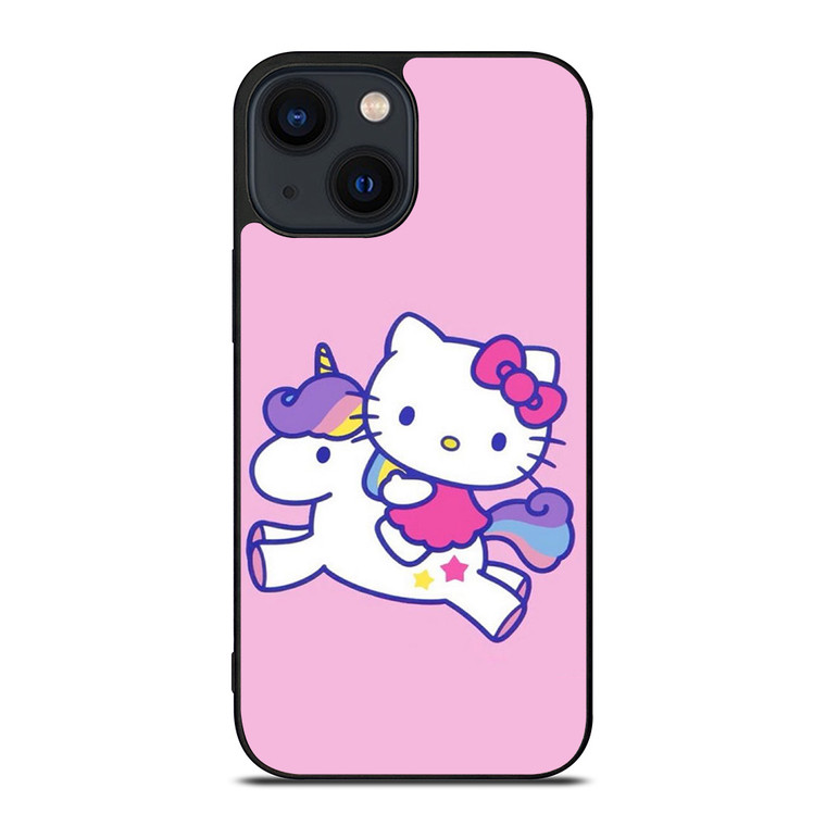 HELLO KITTY UNICORN iPhone 14 Plus Case Cover