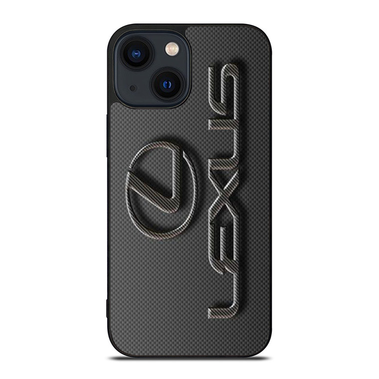 LEXUS CAR LOGO CARBON iPhone 14 Plus Case Cover