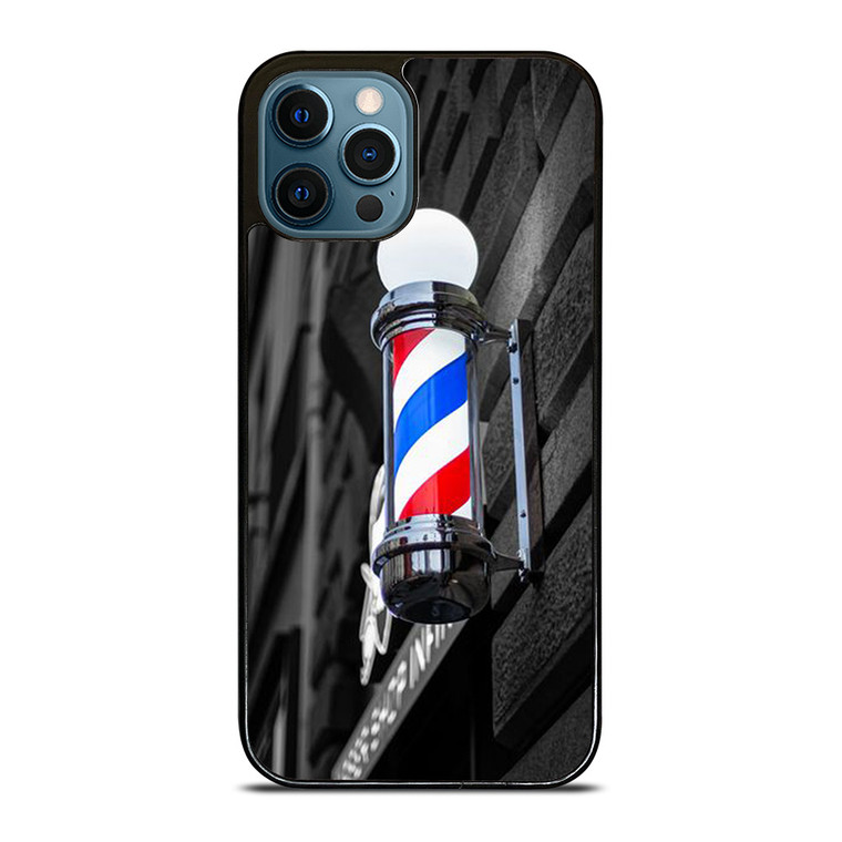 BARBER POLE HAIR CUT iPhone 12 Pro Max Case Cover