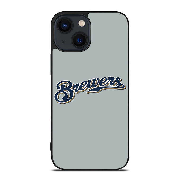 MILWAUKEE BREWERS LOGO BASEBALL TEAM iPhone 14 Plus Case Cover