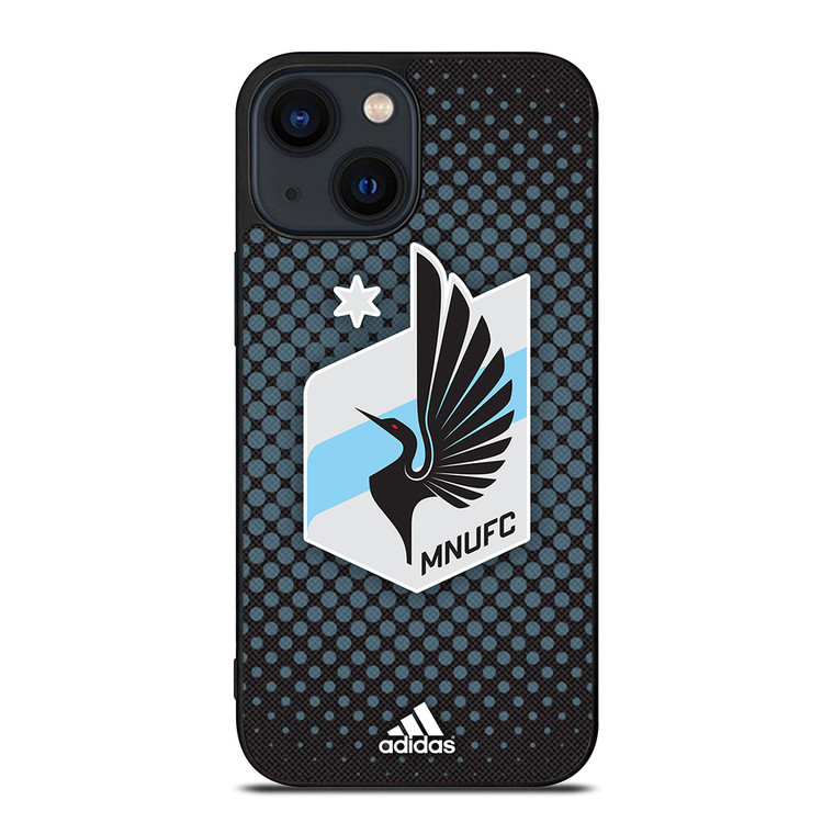 MINNESOTA UNITED FC SOCCER MLS ADIDAS iPhone 14 Plus Case Cover