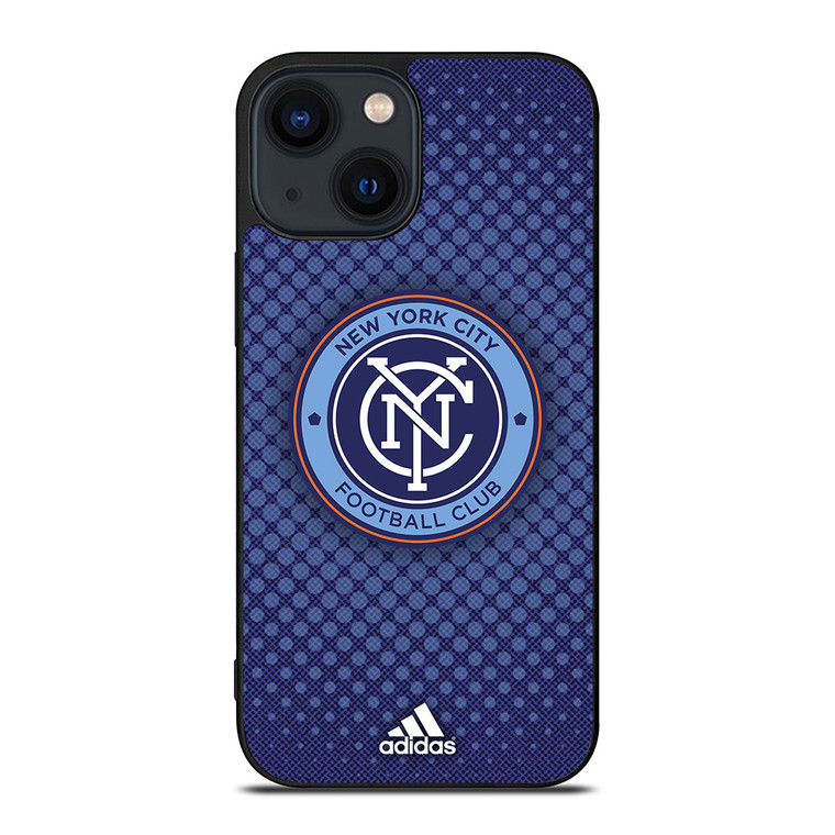 NEW YORK CITY SOCCER MLS ADIDAS iPhone 14 Plus Case Cover