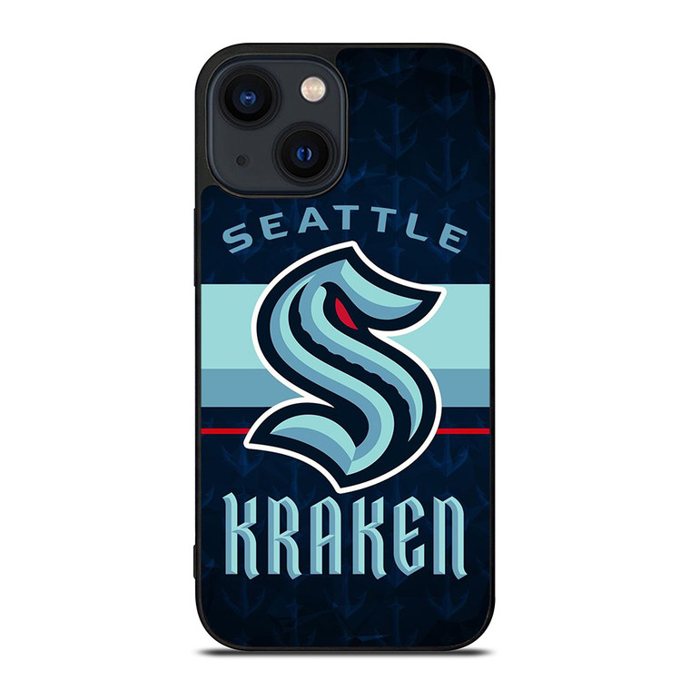 SEATTLE KRAKEN LOGO HOCKEY TEAM ICON iPhone 14 Plus Case Cover