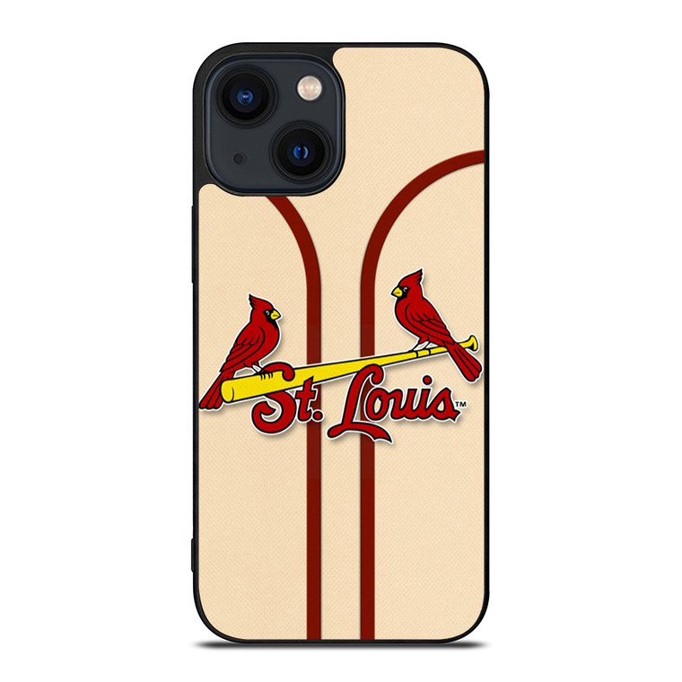 ST LOUIS CARDINALS LOGO BASEBALL TEAM JERSEY iPhone 14 Plus Case Cover