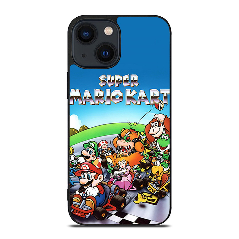 SUPER MARIO KART BROSS NINTENDO GAMES POSTER iPhone 14 Plus Case Cover