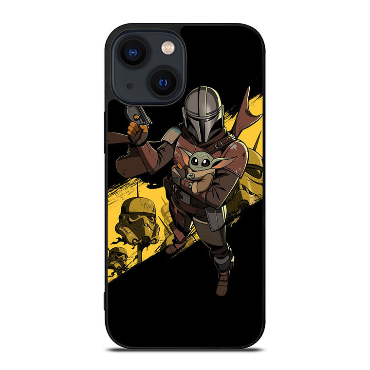 THE MANDALORIAN BABY YODA STAR WARS iPhone 14 Plus Case Cover