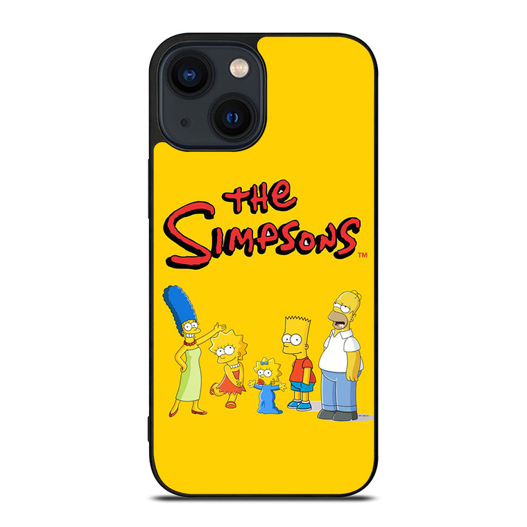 THE SIMPSONS FAMILY CARTOON iPhone 14 Plus Case Cover