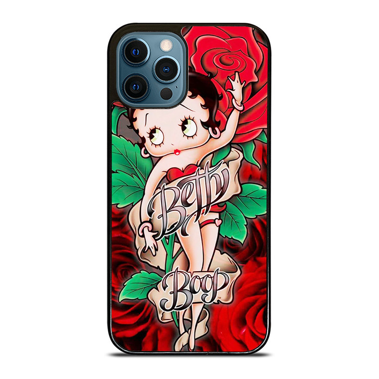 BETTY BOOP FLORAL iPhone 12 Pro Max Case Cover