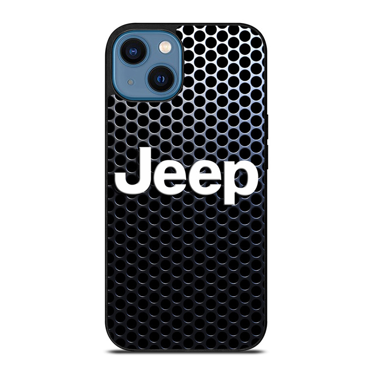 JEEP LOGO METAL ICON iPhone 14 Case Cover