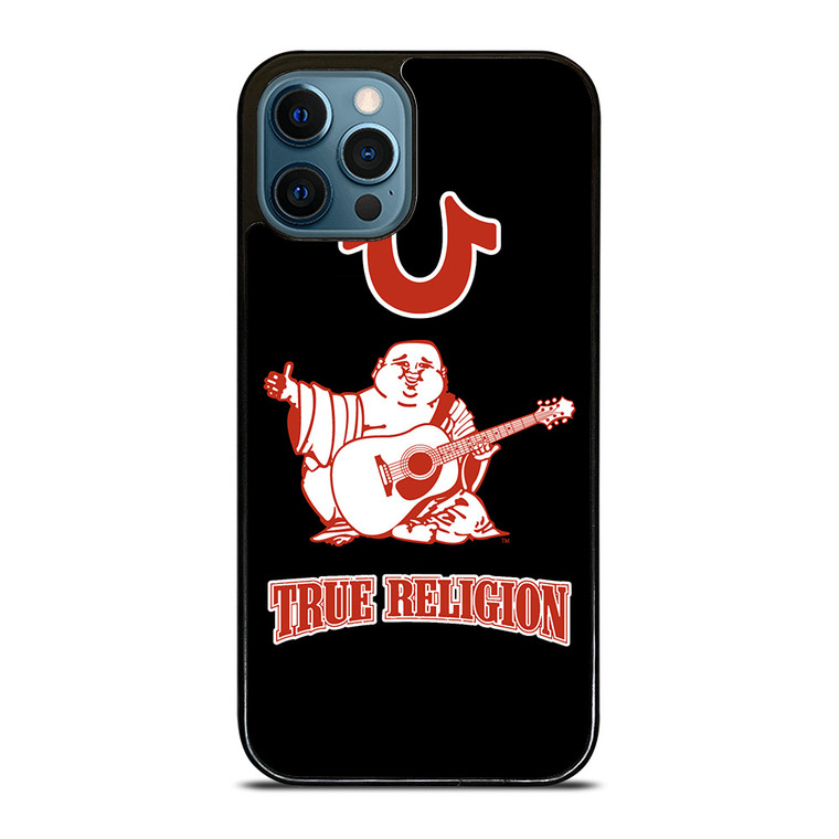 BIG BUDDHA TRUE RELIGION LOGO iPhone 12 Pro Max Case Cover