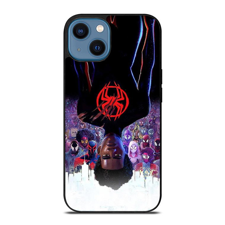 MILES MORALES SPIDERMAN ACROSS SPIDER-VERSE iPhone 14 Case Cover