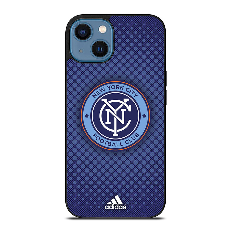 NEW YORK CITY SOCCER MLS ADIDAS iPhone 14 Case Cover