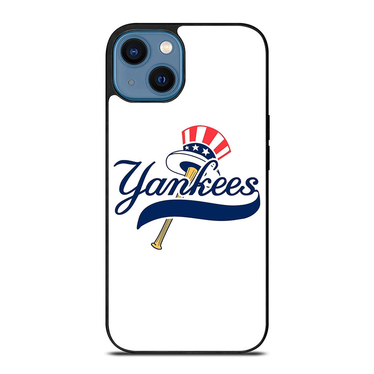 NEW YORK YANKEES ICON LOGO BASEBALL TEAM iPhone 14 Case Cover