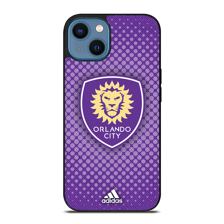 ORLANDO CITY FC SOCCER MLS ADIDAS iPhone 14 Case Cover