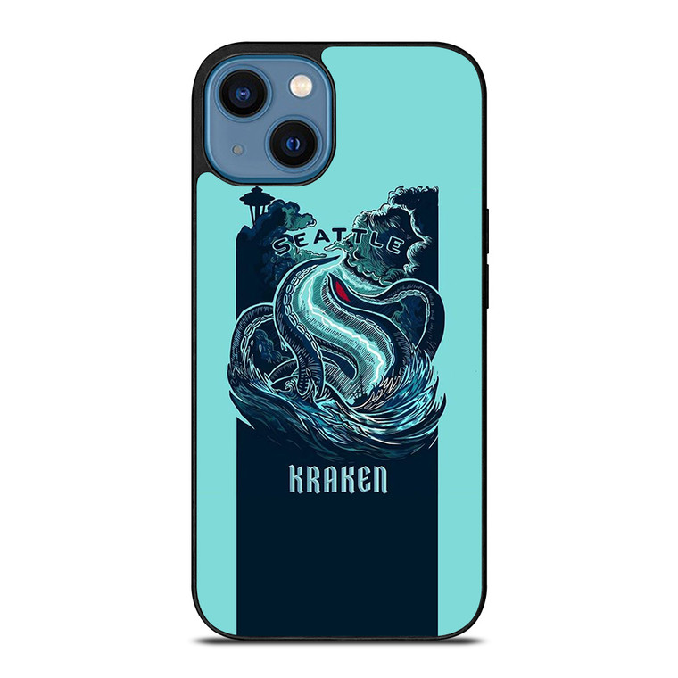 SEATTLE KRAKEN LOGO HOCKEY ICON iPhone 14 Case Cover