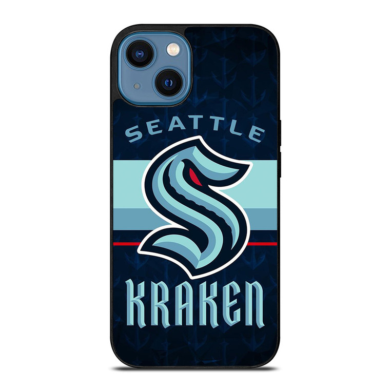 SEATTLE KRAKEN LOGO HOCKEY TEAM ICON iPhone 14 Case Cover
