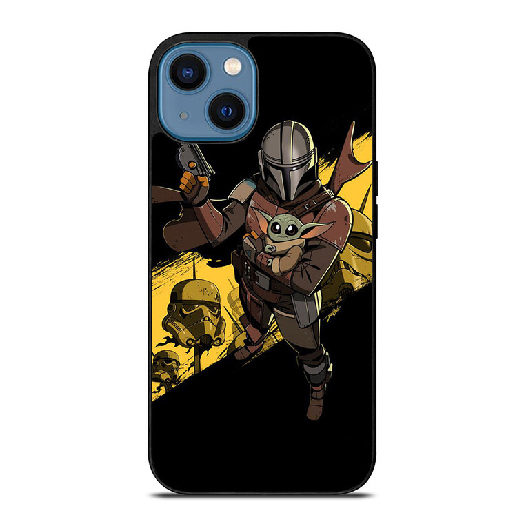 THE MANDALORIAN BABY YODA STAR WARS iPhone 14 Case Cover