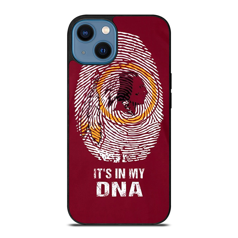 WASHINTON REDSKINS LOGO IT IS MY DNA iPhone 14 Case Cover